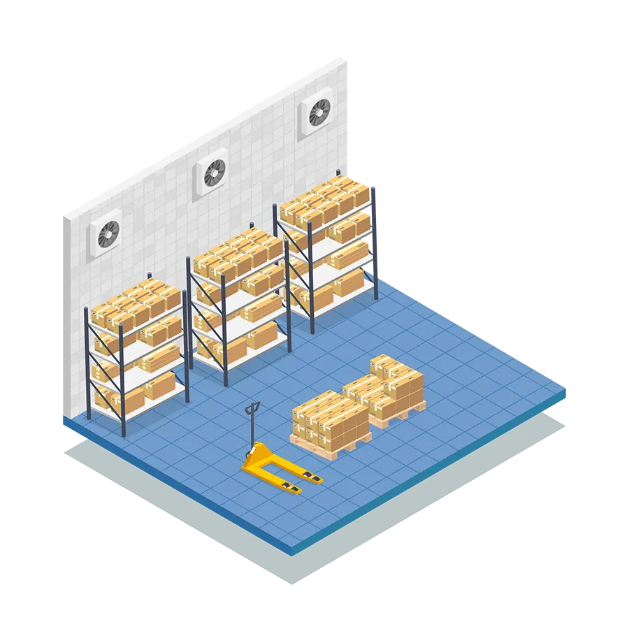 Cold storage vector.